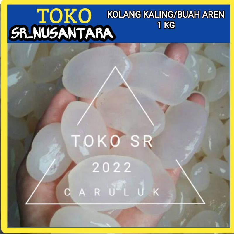 

Kolang kaling Mentah Buah Buahan 1 Kg Organik Fresh Siap Untuk Bikin Manisan