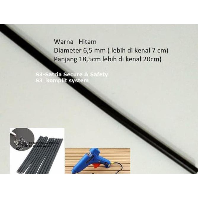 

Lem Tembak Hitam / Lem Stik Mini Refill / Lem Stick Glue Gun Hits