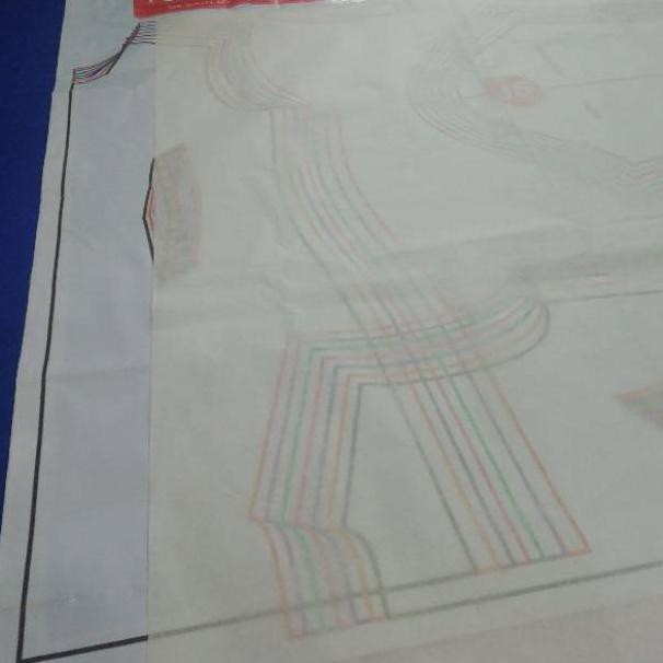 

{Star MaLL LKU 27Ma4Ct} Kertas Jiplak Transparan Untuk Pola Jiplak isi 5 pcs [ Pola Baju Jamblang St