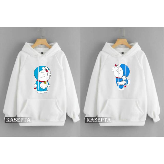 Jual HOODIE DORAEMON COUPLE(HARGA YANG TERTERA HARGA SATUAN) Indonesia