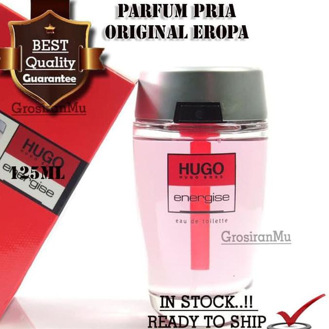 (((Bisa COD))) Parfum Pria Original Hugo Boss Energise Energize Parfume Ori Eropa Bos PROMO Kode 74