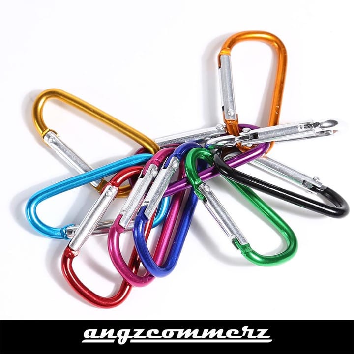 Gantungan Kunci Serbaguna / Carabiner Gantungan Kunci Aluminium Alloy / Karabiner Key Chain