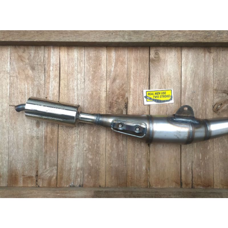 Knalpot Standar Racing Yamaha F1 F1Z F1ZR FIZR Force1 Plat Karat Type SR1 Original KY26