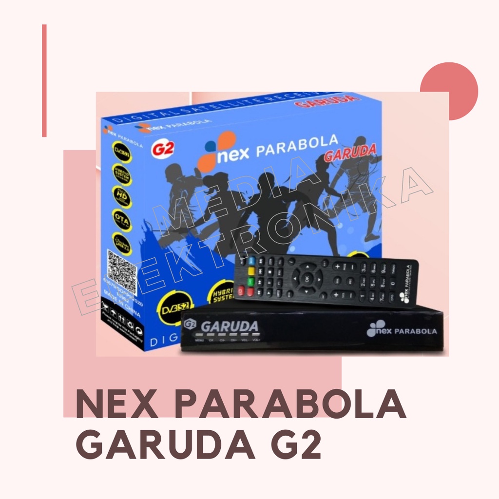 RECEIVER NEX PARABOLA GARUDA G2 BIRU