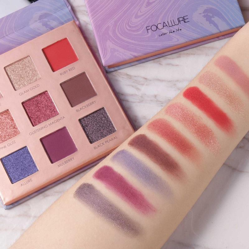 Focallure 9 Pan Color Eyeshadow Focallure Eyeshadow Palette Focallure Eyeshadow Gliter Focallure Focallur Fucallure Focalure Foccalure