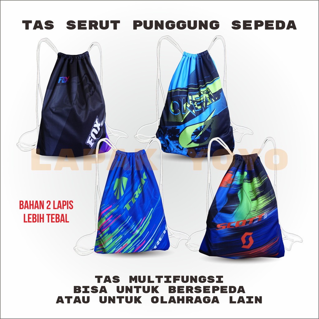 Tas Sepeda Serut GC Printing