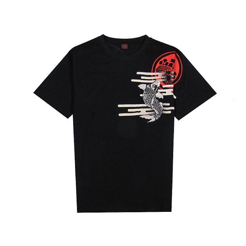 KAOS SUKAJAN IMPORT PRIA WANITA JEPANG KOREA KOI HARAJUKU ORIGINAL M-3XL JY27