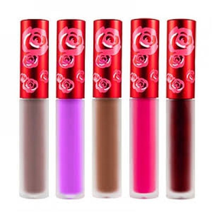 Lime Crime Velvetines Liquid Lipstick - RIOT BLEACHED FADED RED & PINK