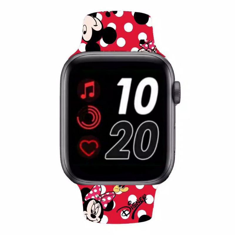 smartwatch T500 new strap mickey& minnie mouse