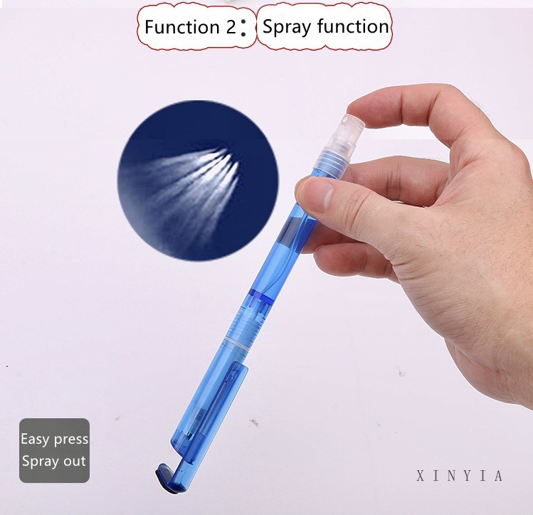 Pena Menulis / Alco-pen / 4in1 Spray Pen / 2 In 1 Pen / Sanitizer Pen / Pen dengan Spray / Alcopen / Stationery Pen / Spray Bottle