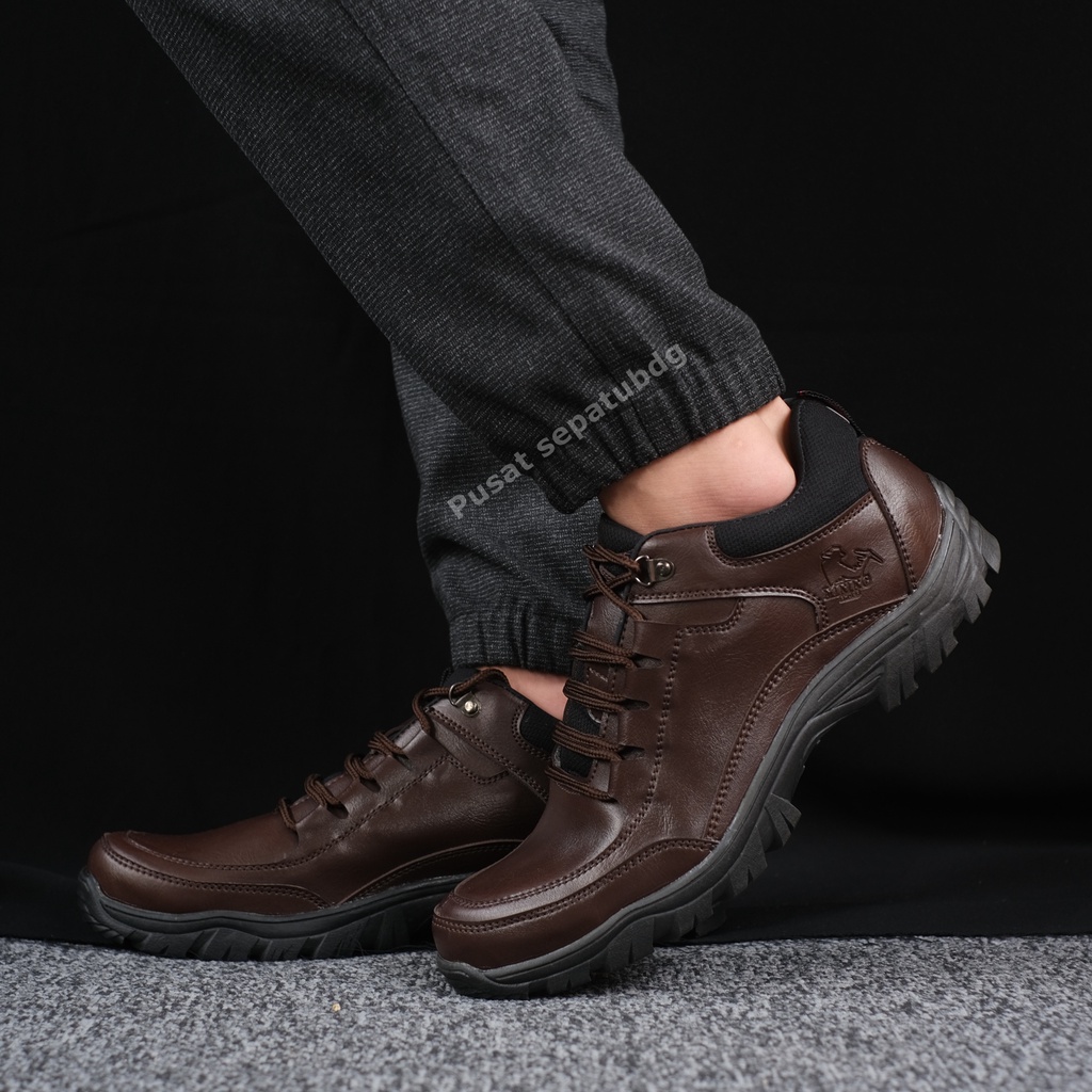 Sepatu Gunung Original Tracking Casual Formal Pria boots