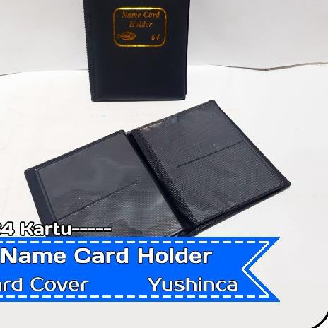 

(PROMO 00G81) Name Card Holder 64 Tempat Slot Kartu Nama 64 Hard Cover Yushinca ⁑
