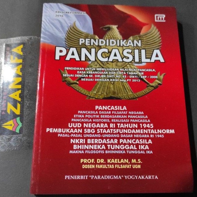Pendidikan Pancasila Edisi Reformasi 2016