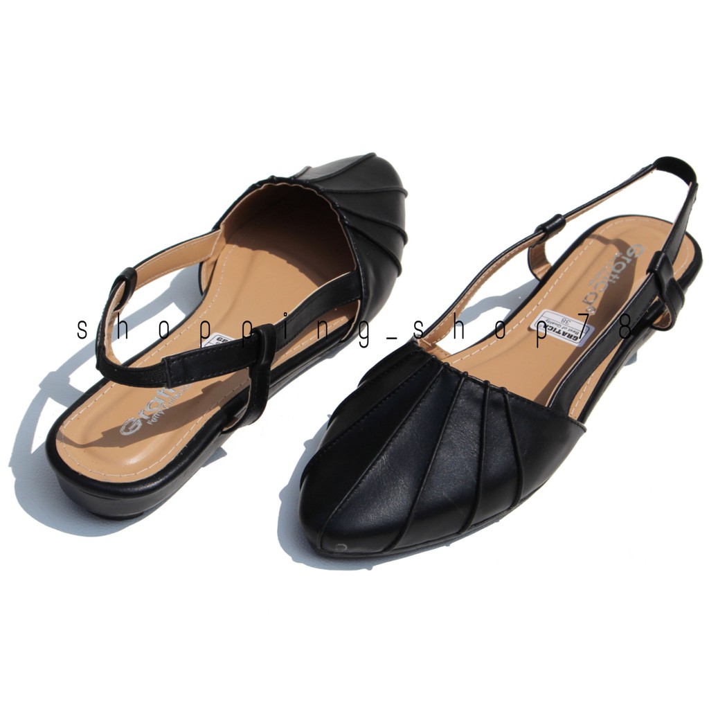 Sepatu Wanita Sendal Selop Tali Belakang Gratica KH 49