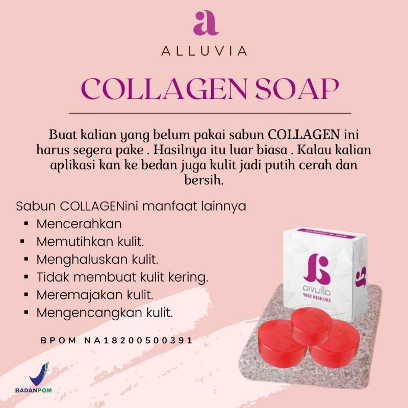 collagen soap alluvia