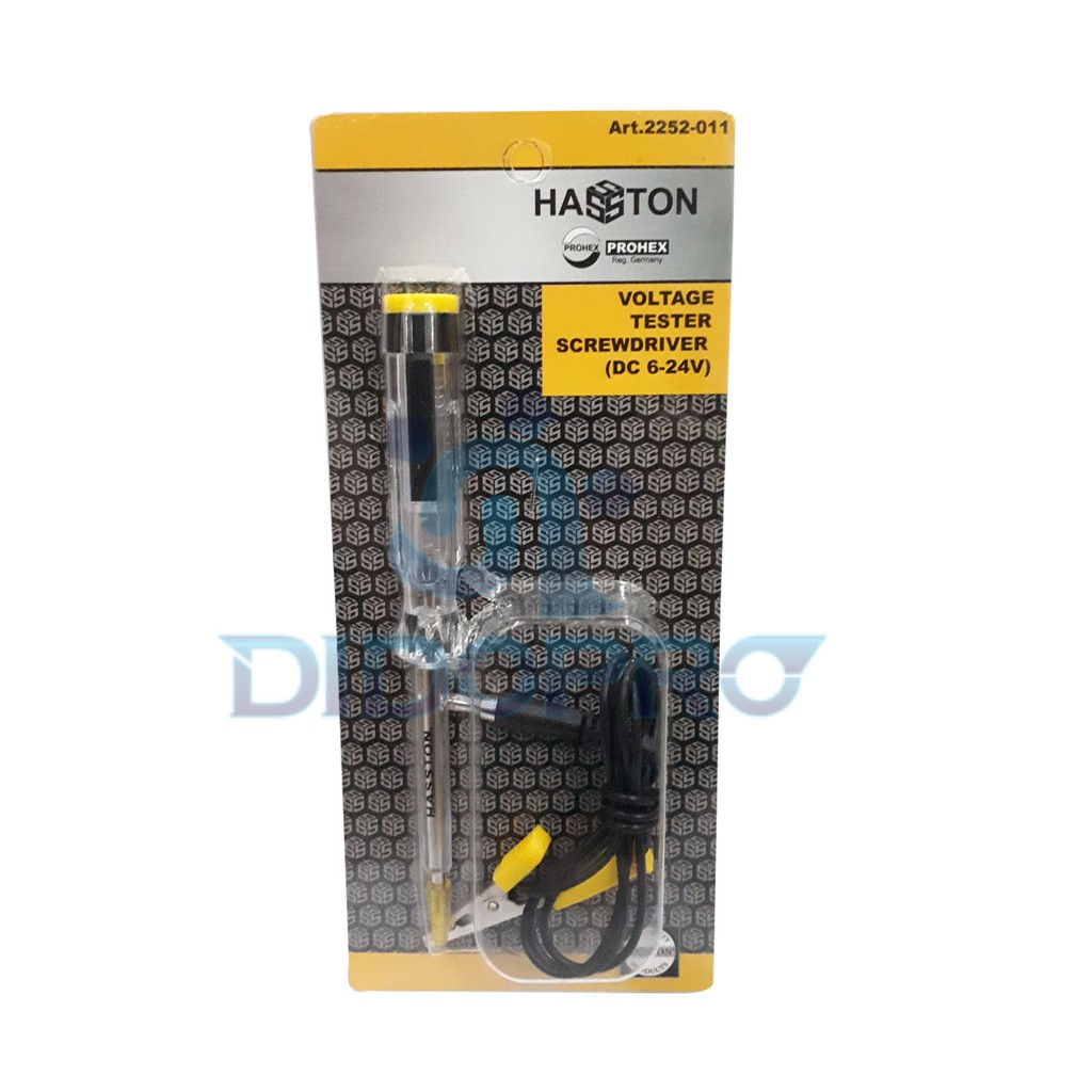 Hasston Prohex Obeng Tespen DC - Obeng Testpen Test Pen Voltage Tester 2252-011