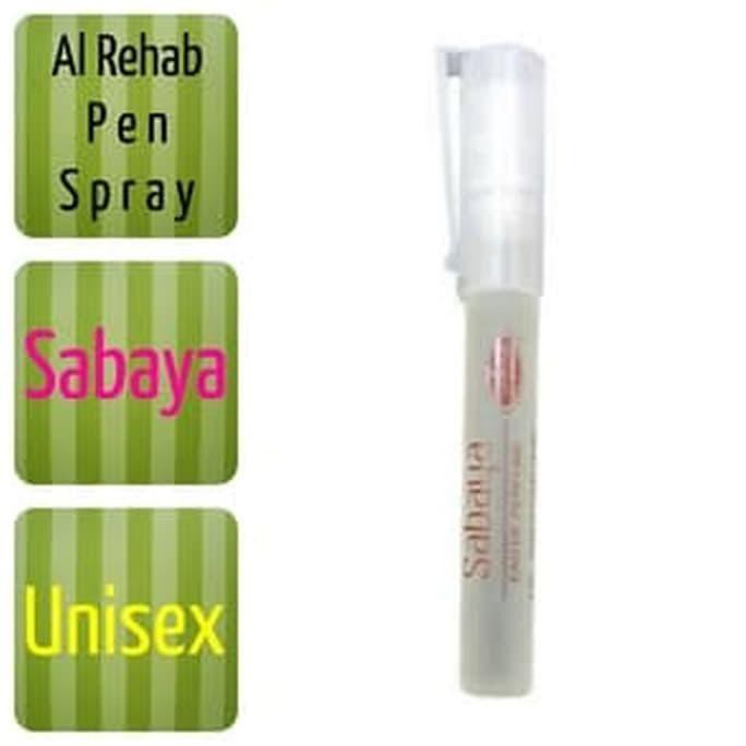PARFUM MINYAK WANGI AL REHAB PEN SPRAY 8 ML ORIGINAL ARAB AROMA SABAYA ORGINAL