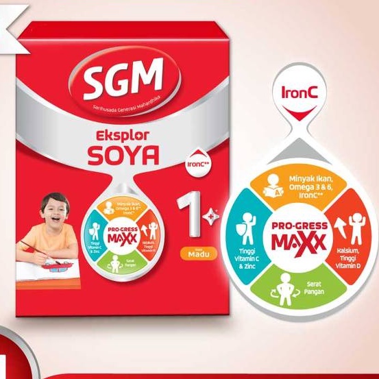 

SGM Eksplor Advance+ Soya 1 Plus 400gr/700 gr