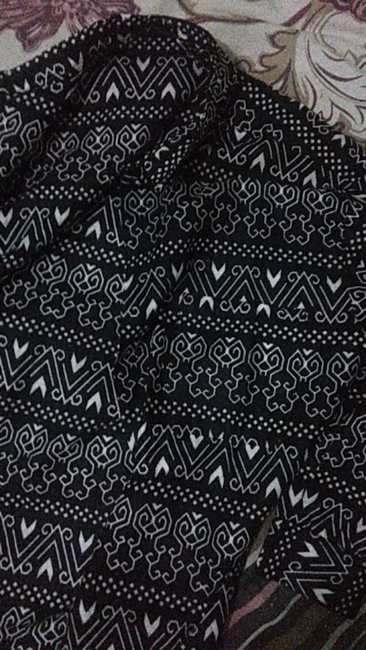 Couple Batik Tunik Modern Seragam Kerja Kantor Lengan Panjang