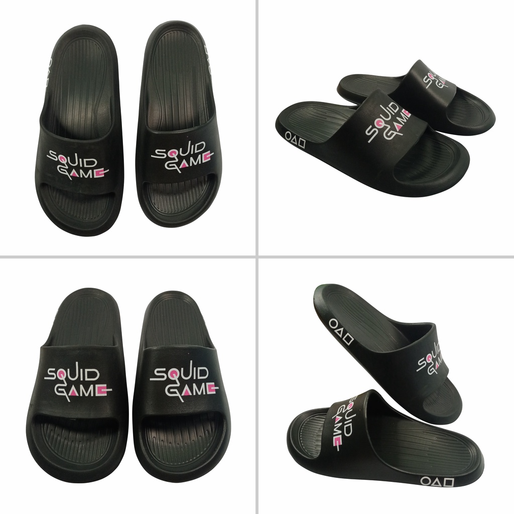 HOT SANDAL PROMO!! Sandal Selop Sandal Wanita Sendal Selop Pria Sandal Selop Wanita Sandal Unisex Squid Game Sandal Slop Pria Sandal Slide Wanita