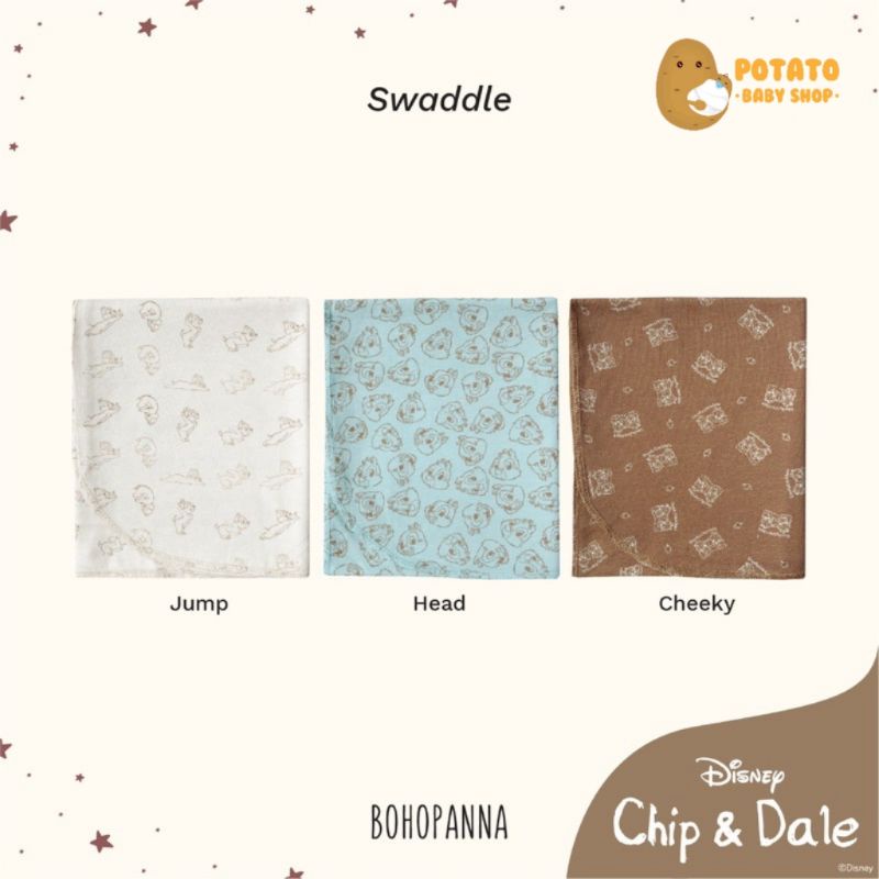 BohoPanna - Swaddle Print - Bedong Baby - Boho Baby Panna