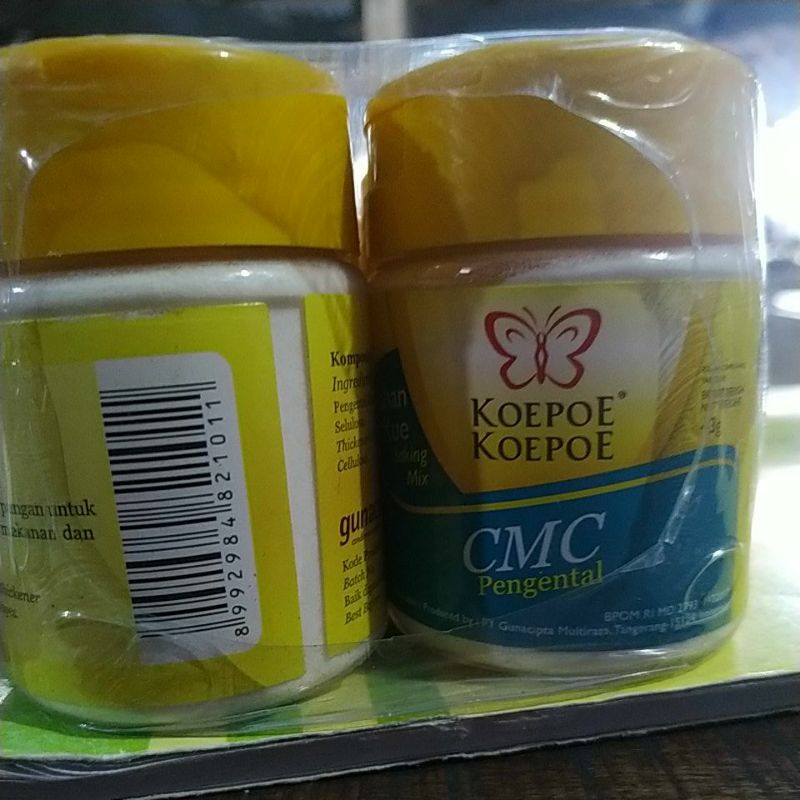 

Pengental makanan CMC