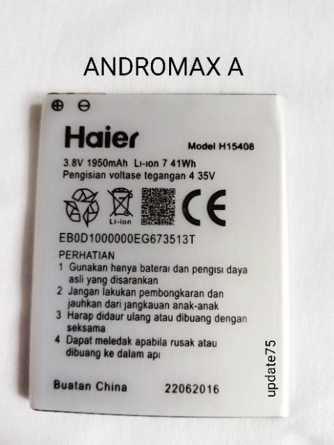 Baterai Smartfren Andromax A  H15408 original