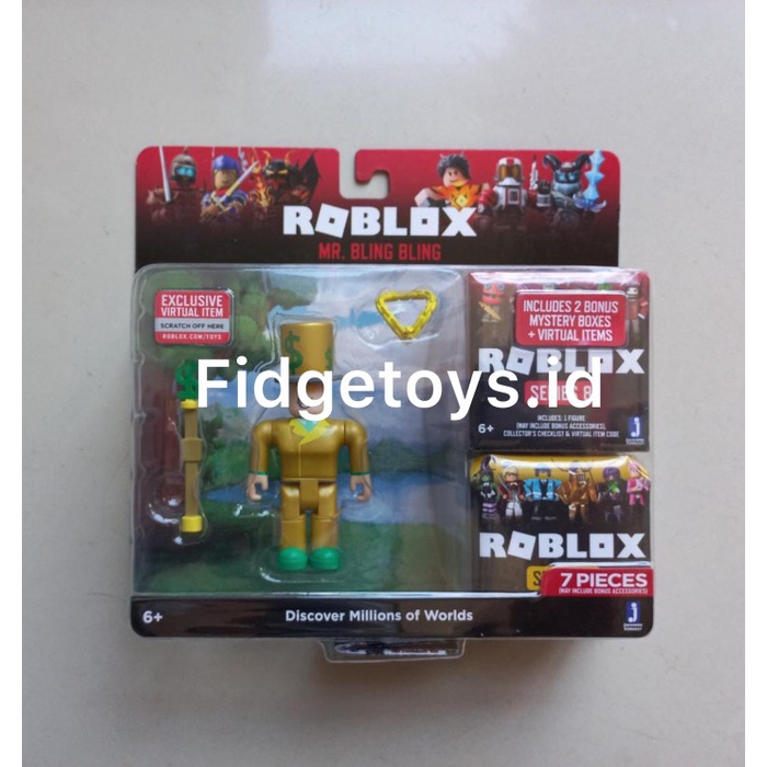 Roblox Core Figure - Mr. Bling Bling | Shopee Indonesia