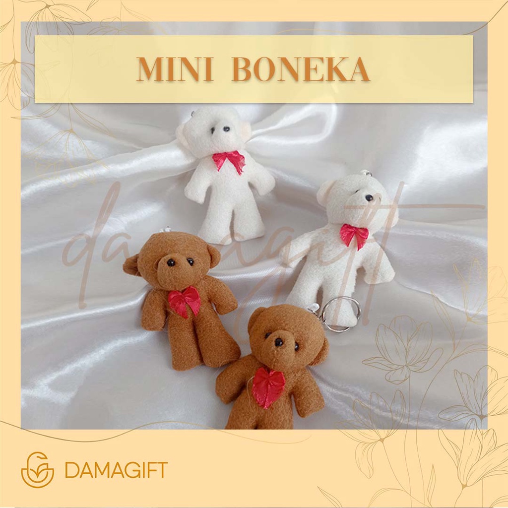 

Mini Boneka Bear Gantungan Boneka Beruang Lucu