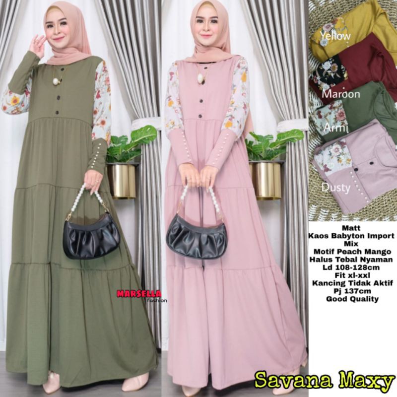 Gamis Savana Maxi