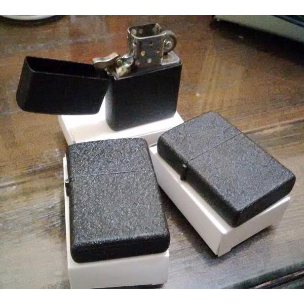 Korek Zippo Polos Black Doff