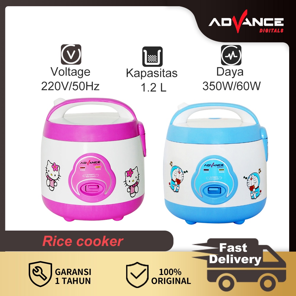 Advance Rice cooker 1.2 L Magic Com 350W G15 Garansi 1 Tahun