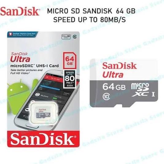 Jual Memory 64Gb Class 10 Original Microsd Micro Sd Mmc Memory Card 64 Gb