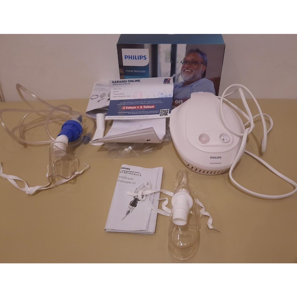 PHILIPS RESPIRONIC HOME NEBULIZER - ALAT BANTU PERNAPASAN