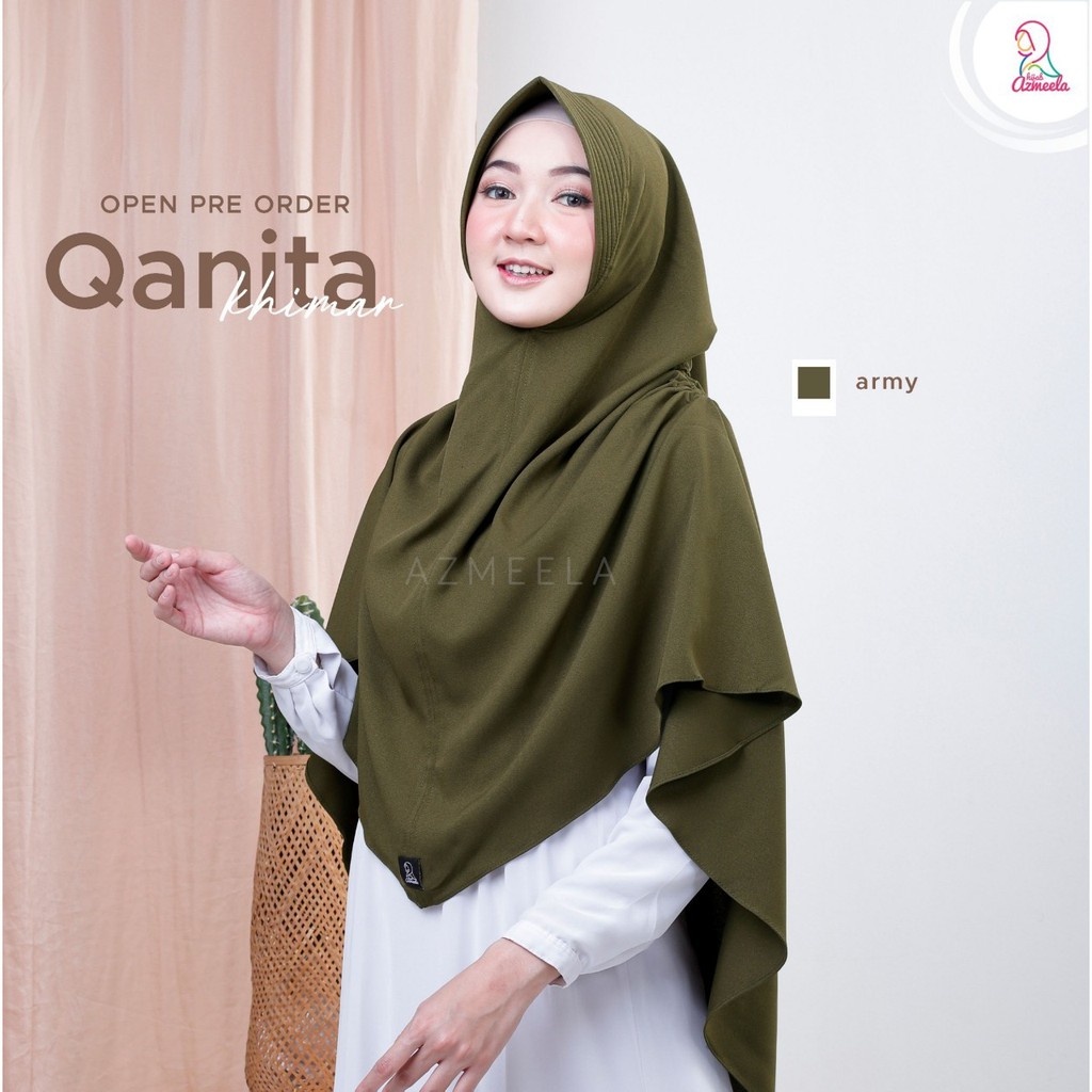 AZMEELA QANITA KHIMAR AKSEN SERUT