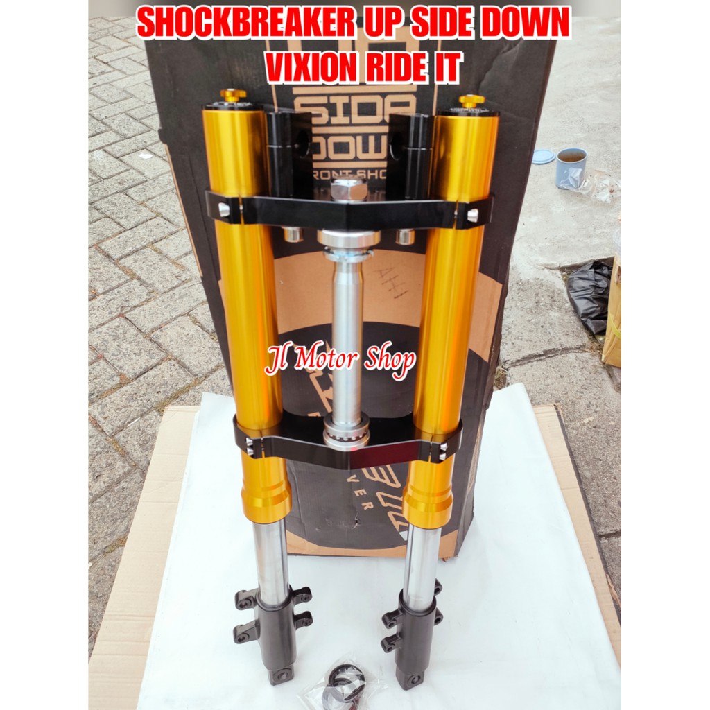 Shock Up Side Upside Down Ride It Pnp Vixion Bisa Rubah CB 150 Gl Megapro Verza Tiger CBR Rebound