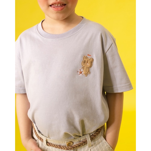 BOBOPLAY Football – BOBOLOGY (Kaos Anak T shirt Baju Anak Baju Main)