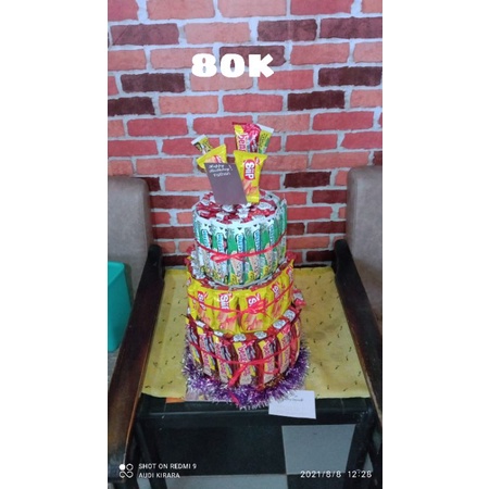 

snack tower hadiah ultah