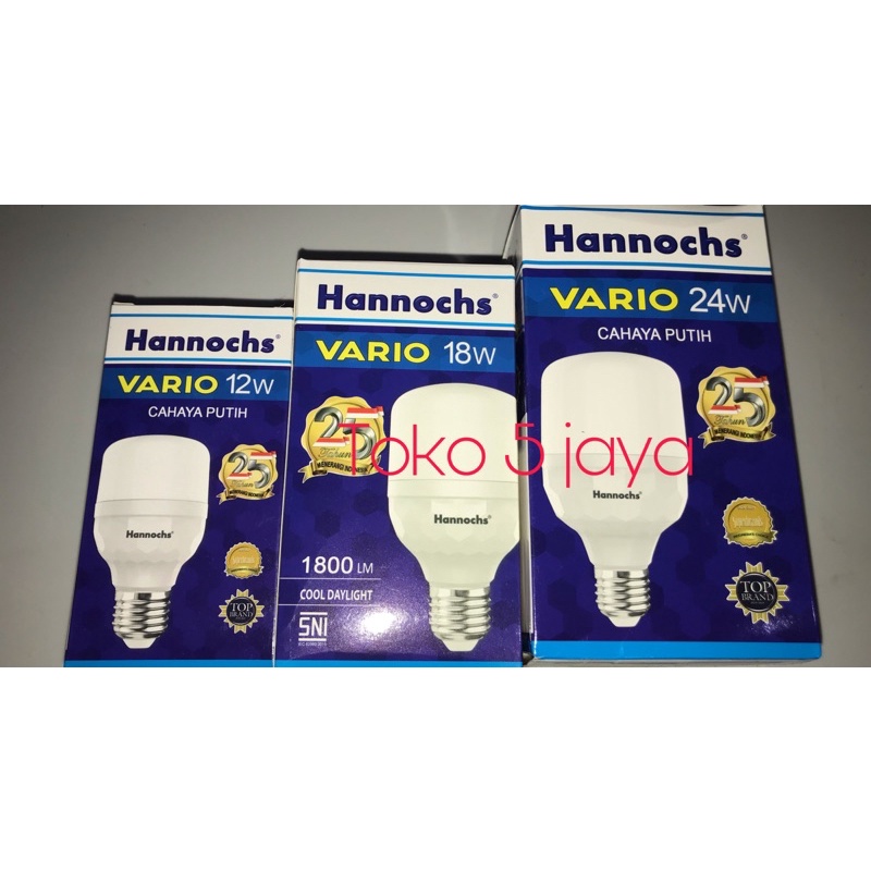 lampu led hannochs 12 watt / lampu hannochs 18watt / led hannochs 24 watt