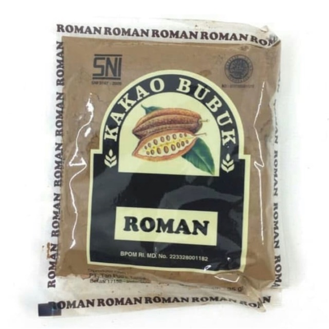 

ROMAN KAKAO BUBUK / COKLAT BUBUK ROMAN / ROMAN COACOA POWDER / COKLAT BUBUK MURAH