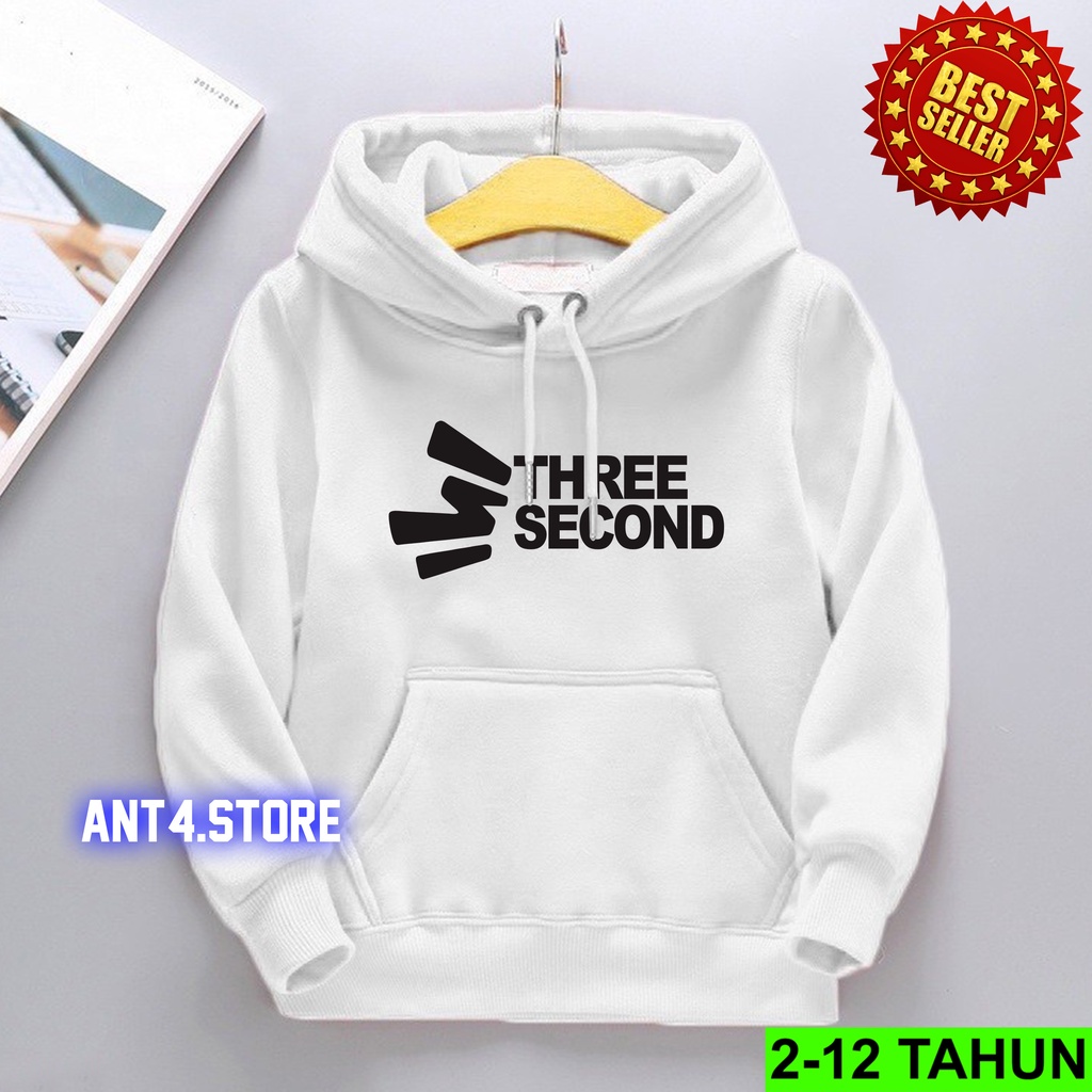 Hoodie 3 SECOND TERBARU  Anak Perempuan Laki Laki  / Hodie TERLARIS Anak Usia 2 3 4 5 6 7 8 9 10 11 12 Tahun / Jaket 3 SECOND Anak / Sweater Distro Bisa Cod