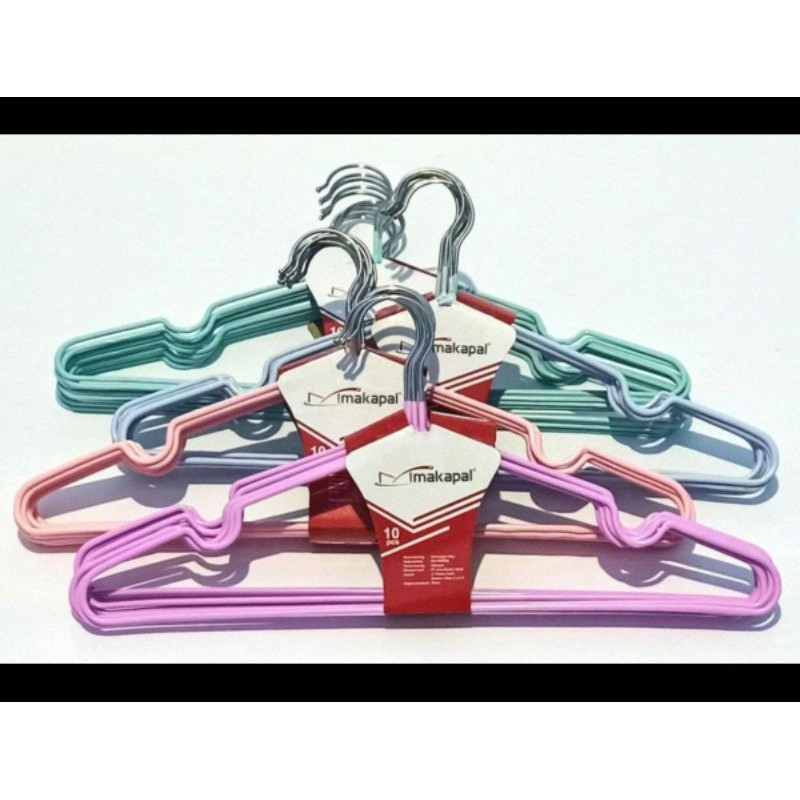 hanger pakaian stainless anak isi 10pcs