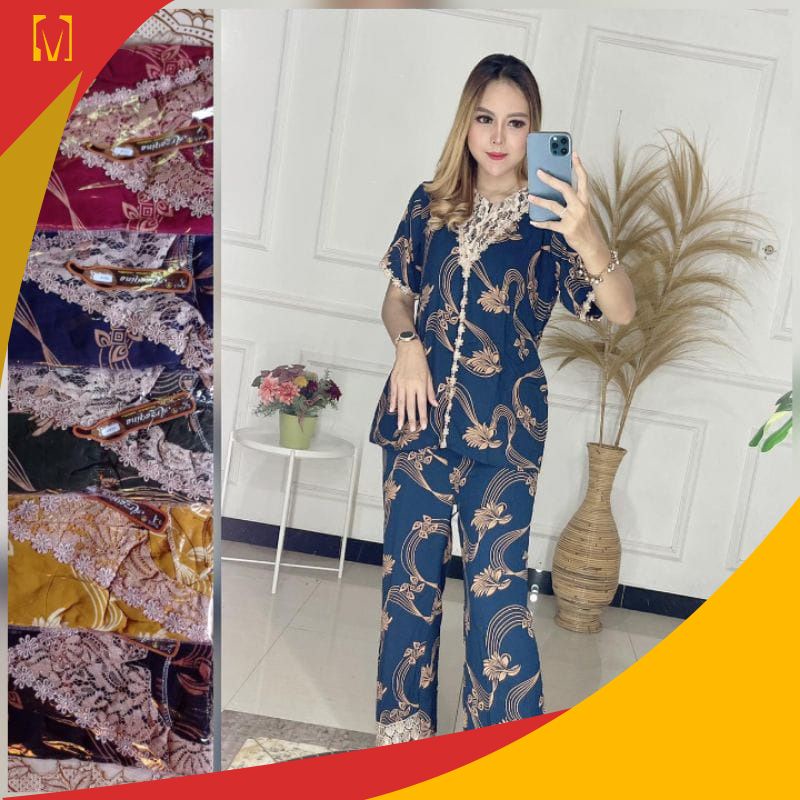 SETELAN CP RENDA BAHAN RAYON SUPER