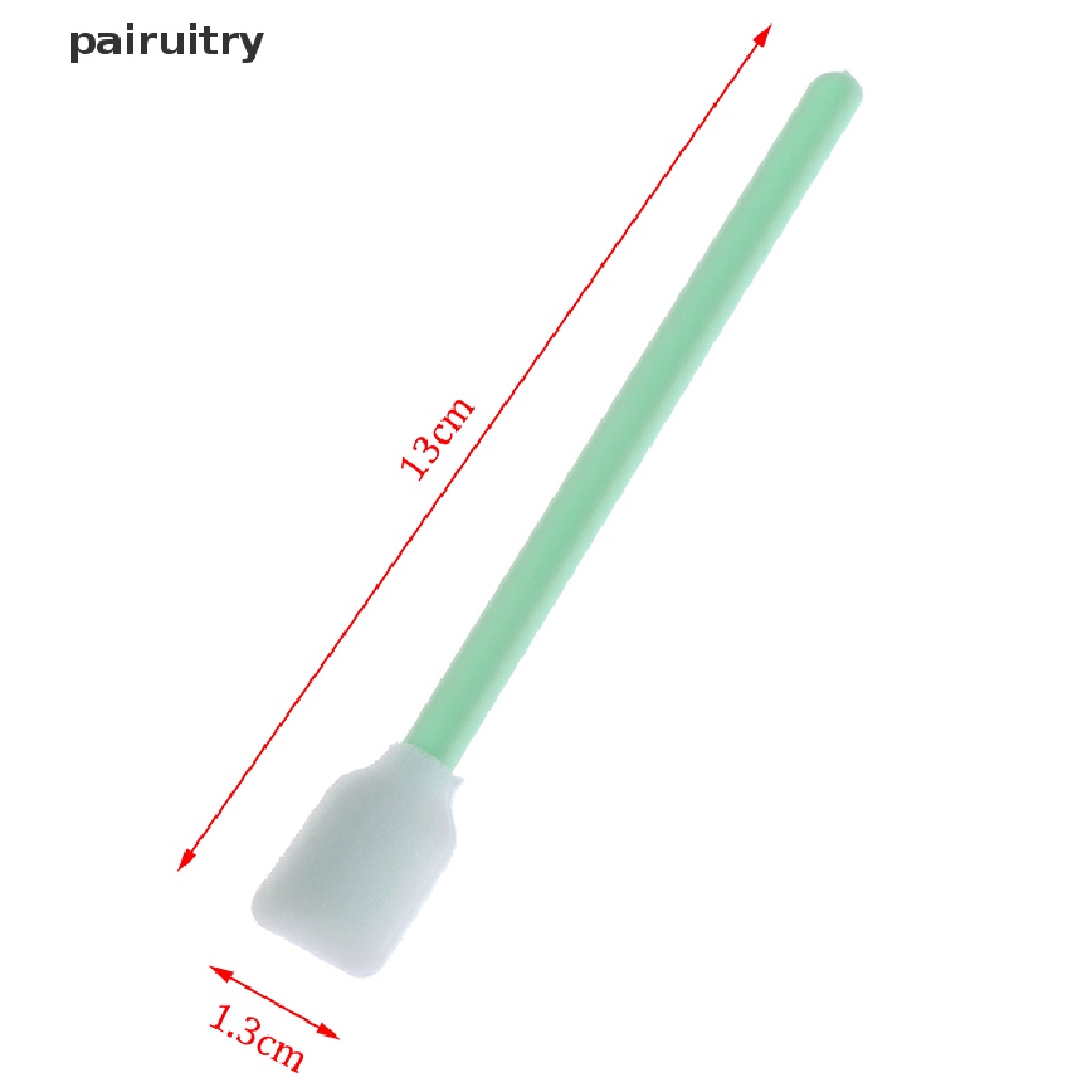 Prt 50pcs Stik Spons Anti Statis Untuk Membersihkan Telinga PRT