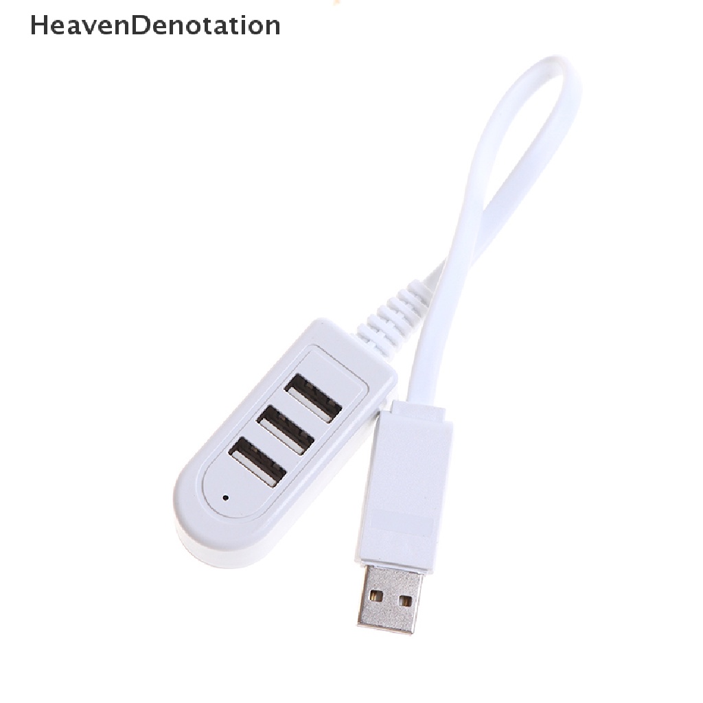 [HeavenDenotation] 3 Ports USB 3.0 Multi High Speed HUB Splitter Expansion Laptop For Desktop PC