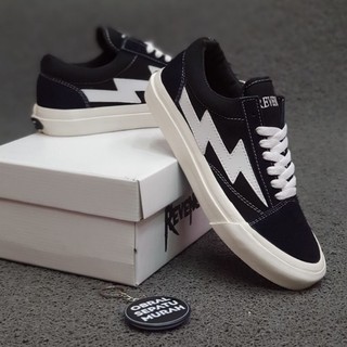 Obral Sepatu Vans7 Oldskool Revenge X Storm Black Sepatu Sneakers Murah White  Original Hitam