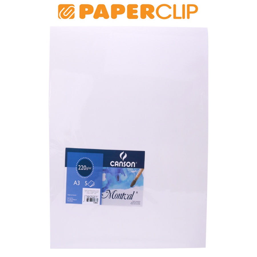 

PAPER CANSON C03 A3 220G 5 SHEET MONTVAL