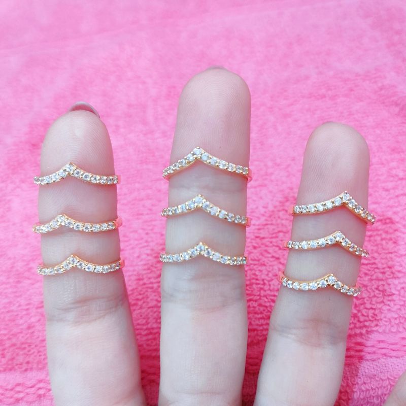 CINCIN AUREL PERAK ASLI 925 LAPIS EMAS