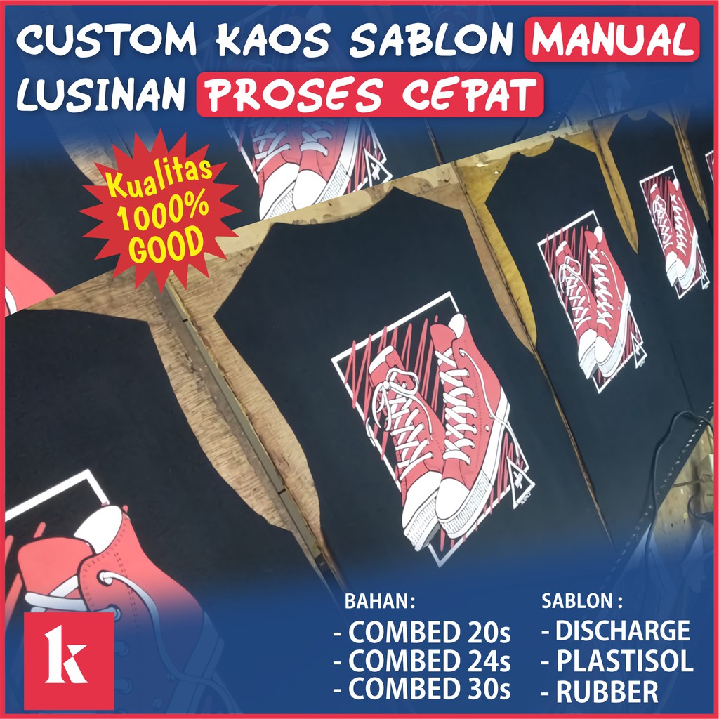 KAOS CUSTOM LUSINAN FAMILY GATHERING HARGA TERMURAH