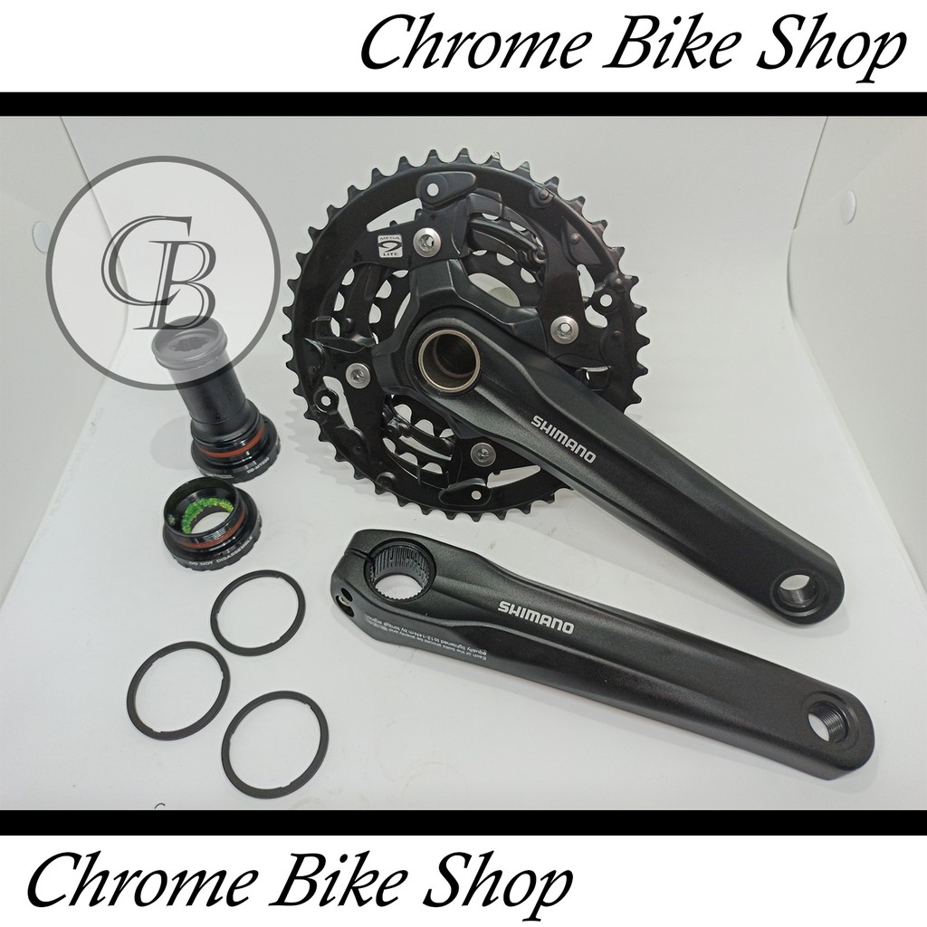 Gir Gear Crank Sepeda Shimano Acera Hollowtech 2 MT300 40T Murah Ori Original